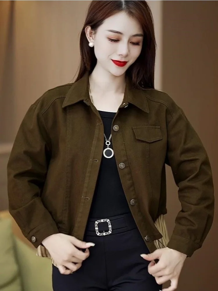 Осень 2024 новое элегантное универсальное утягивающее свободное повседневное