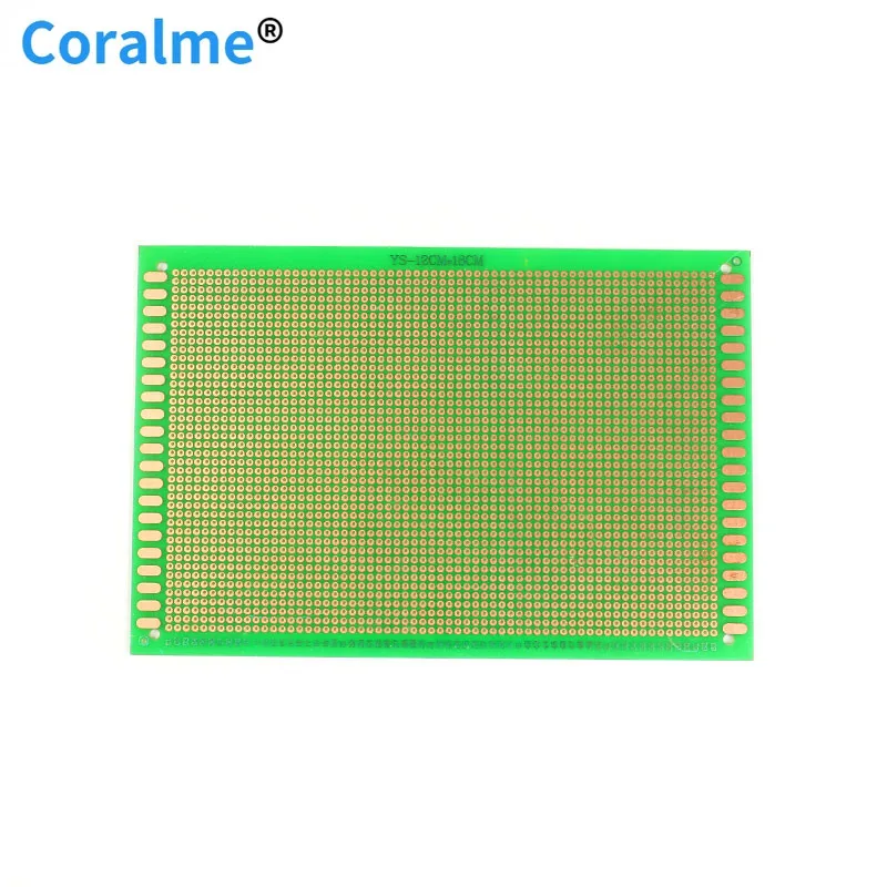 Односторонняя печатная плата для эксперимента с печатной платой 2 шт. 12*18 см 12x18 FR4