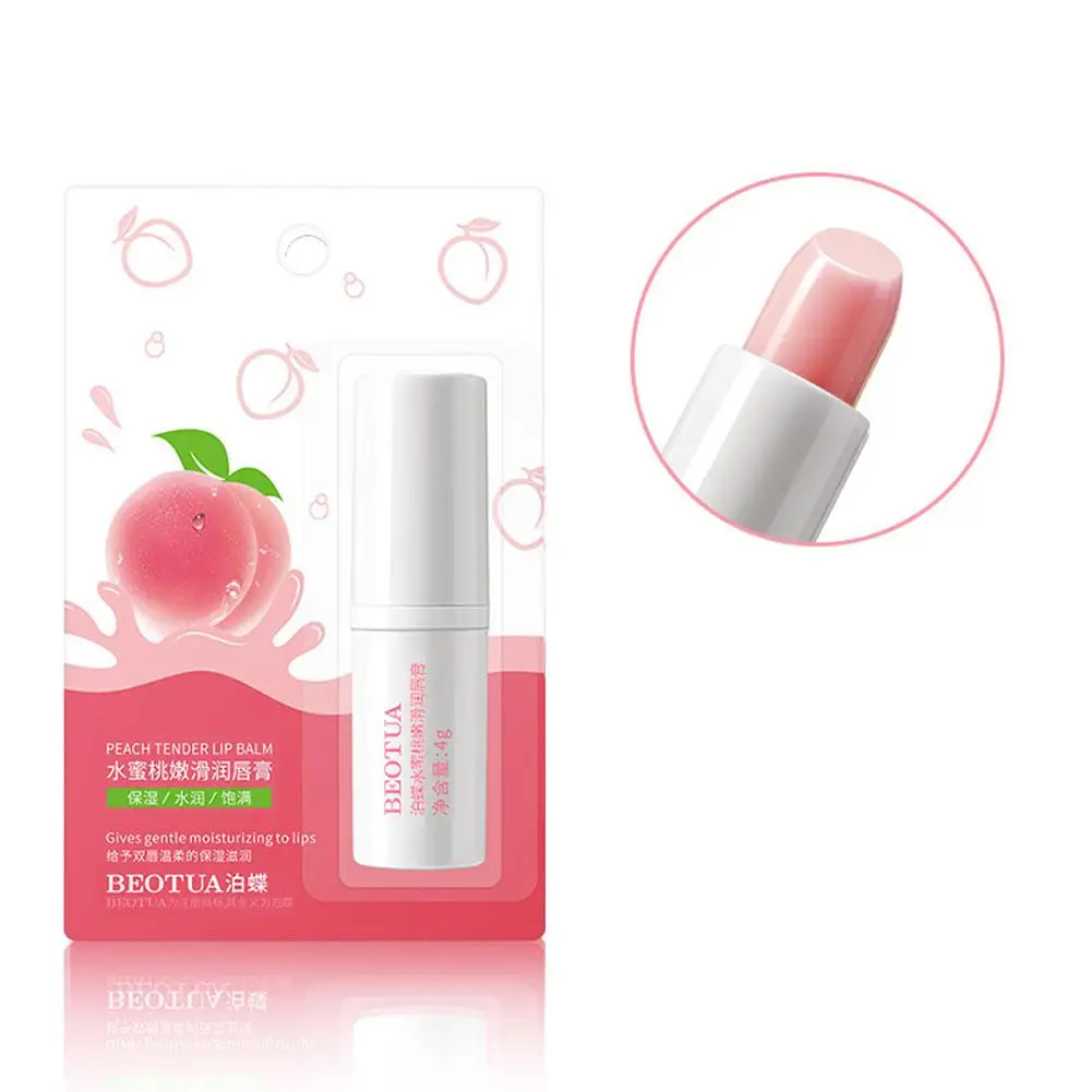 1 шт. фруктовый бальзам для губ длительное увлажнение питание гидратация Уход за