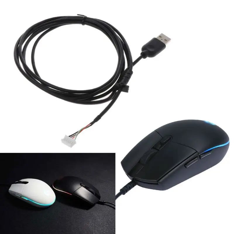 

Прочный USB-кабель для мыши для Logitech G102 G PRO проводной кабель для мыши
