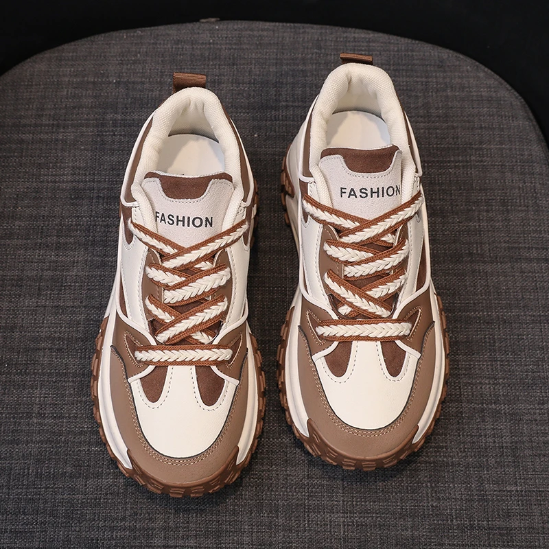 Массивные кроссовки повседневная обувь с вулканизированной подошвой женские