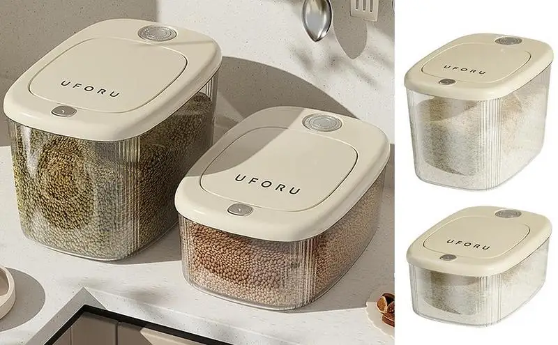 

Kitchen Rice Organizer Multifunctional Airtight Rice Dispenser Household Insect Proof Rice Storage Container Kitchen Accessories