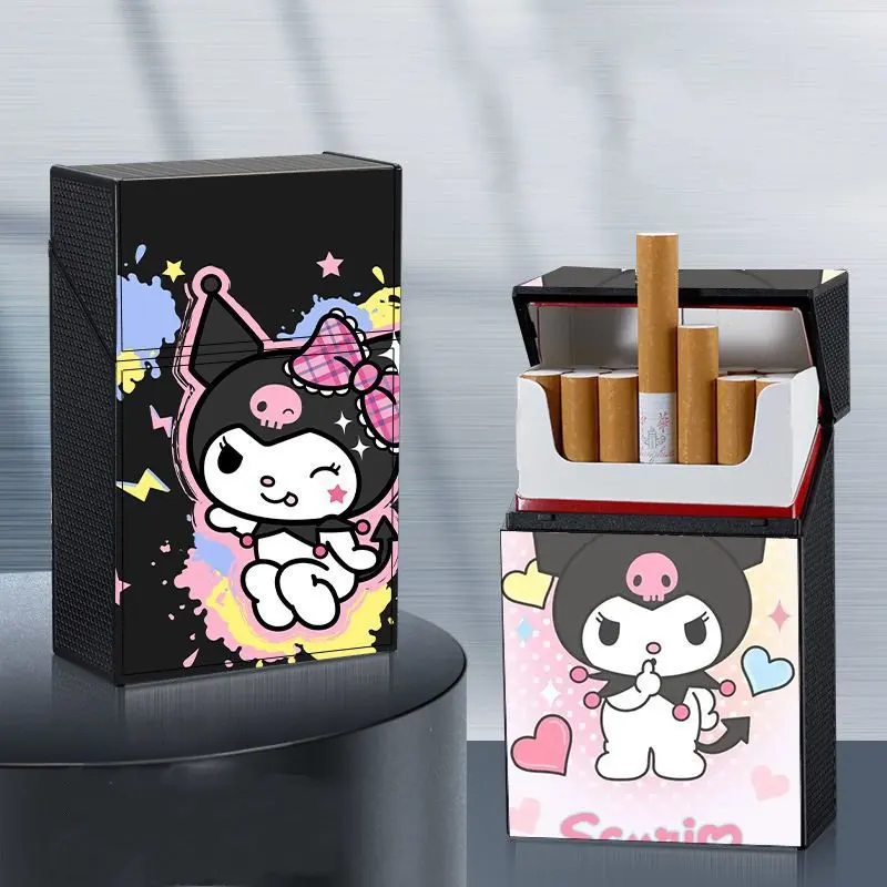 Kawaii Sanrio Hello Kitty Cigarette Case Kuromi My Melody Cu
