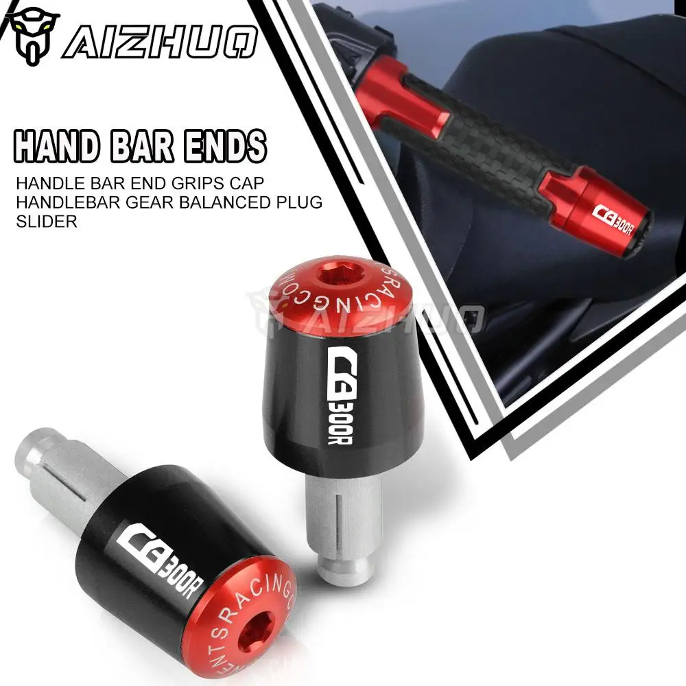 

For Honda CB300R 2014-2022 CB 300 R 2021 2020 2019 2018 CB300 300R Motorcycle Handle Bar End Handlebar Grips Silder Plugs Caps