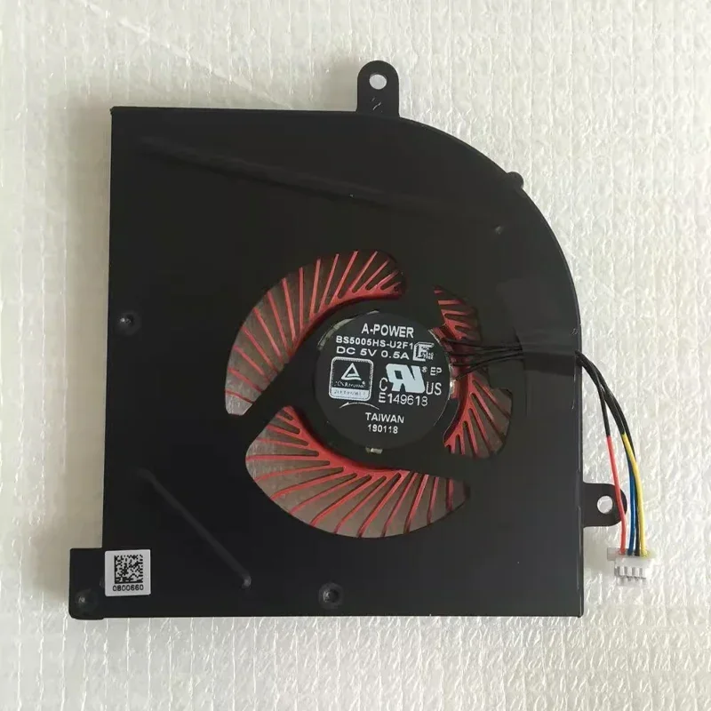 Новый оригинальный охлаждающий вентилятор для ноутбука MSI GS63VR GS63 GS73 GS73VR