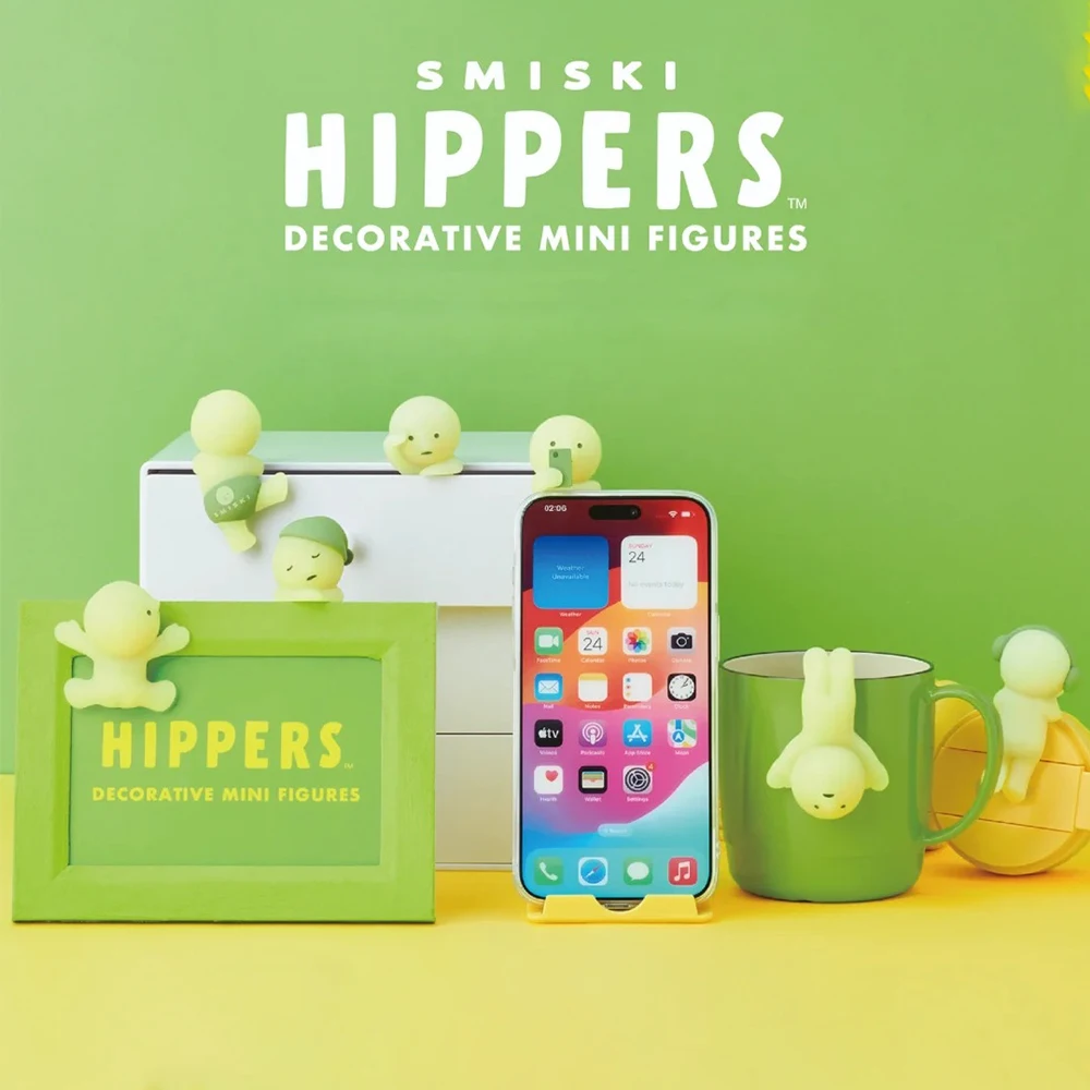 Новая аниме-фигурка Smiski хипперс сынный ангел декоративные мини-фигурки кукла