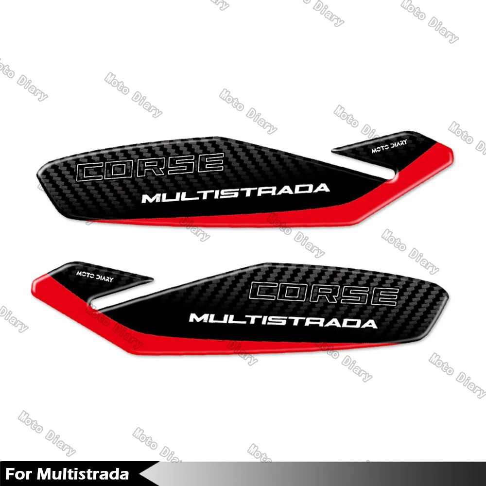 

3D наклейки на поручни мотоцикла, защитные наклейки для Multistrada 1260 1200 950 1260s Enduro V2