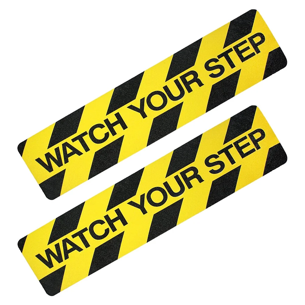 

Наклейки на пол с надписью «Watch Your Step», 2 шт.