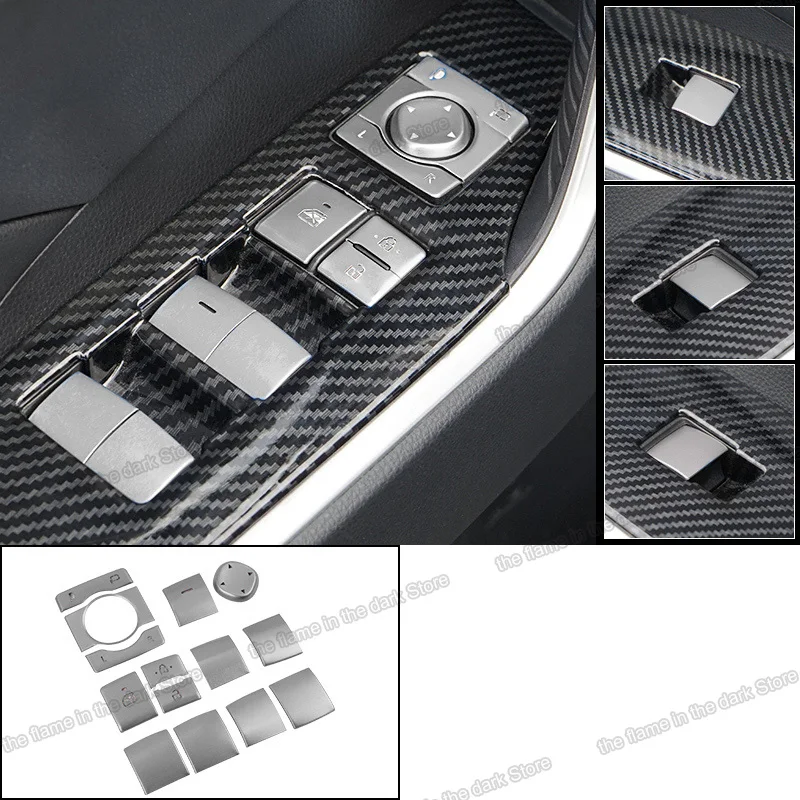 

Для toyota rav4 2019 2020 2021 2022 xa50, управление окошком автомобиля, аксессуары для интерьера, автоблокировка, разблокировка, переключатель заднего вид...