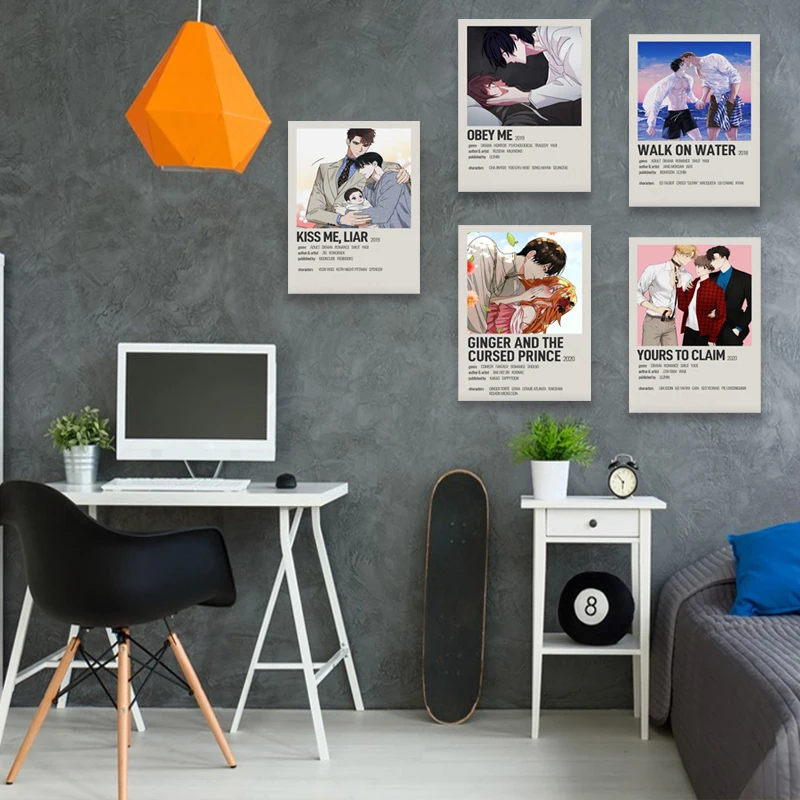 Yaoi раньше плакат искусство на холсте рисунок HD Забавный картина стену готов