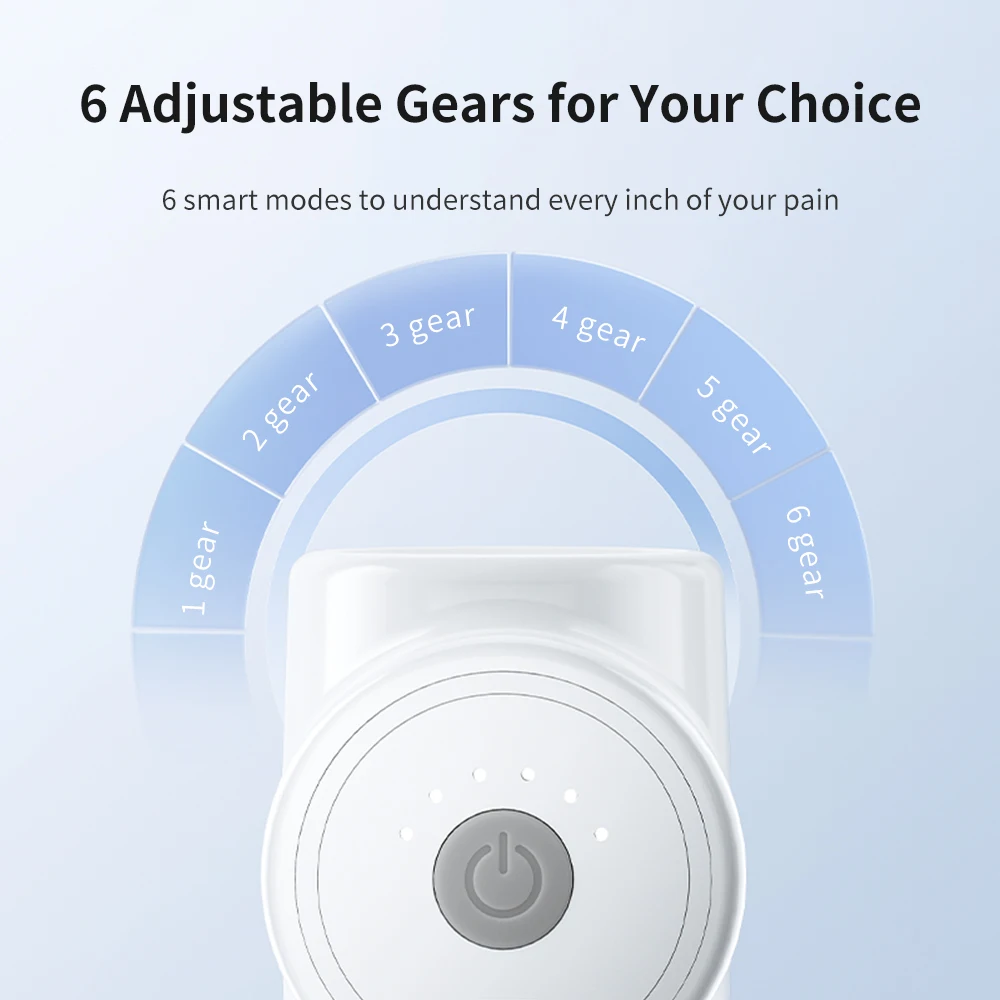 Высокочастотный массажный пистолет для расслабления мышц Электрический