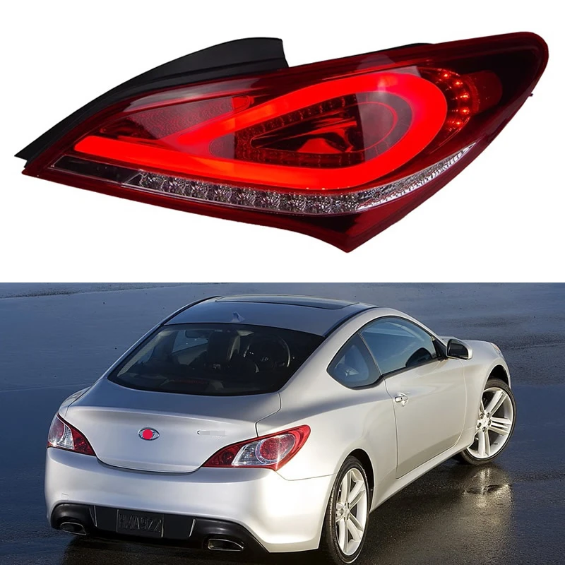 

For Hyundai ROHENS-Coupe 2009-2013 Modified Tail Light Assembly LED brake lights reversing lights turn lights car accsesories