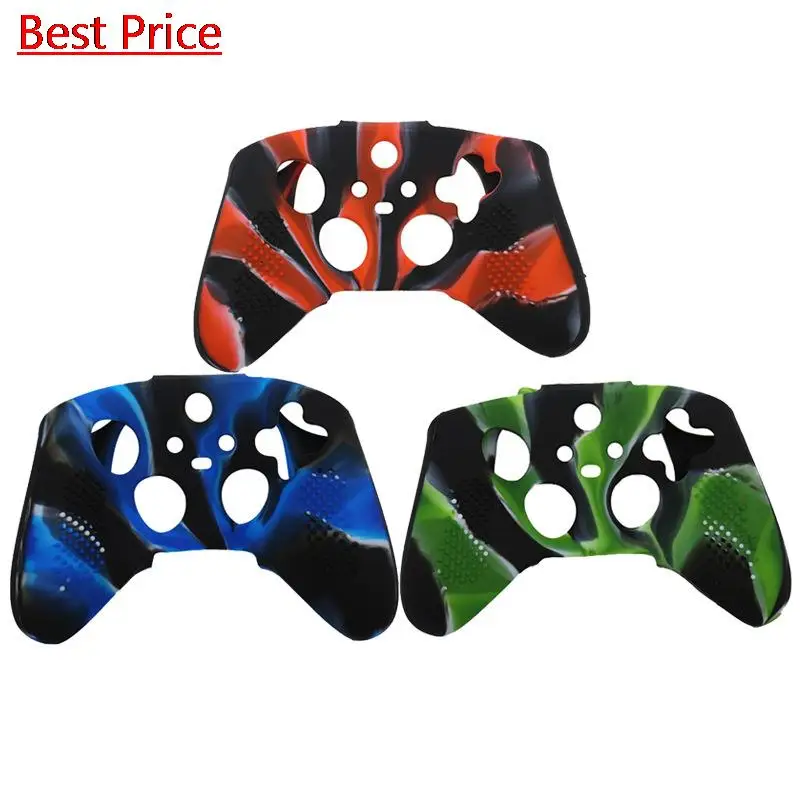 

200Pcs/lot Silicone Case for Xbox Series X S Controller Protective Skin Gamepad Rubber Skin Thumb Grips Cap Joystick Cover Shell