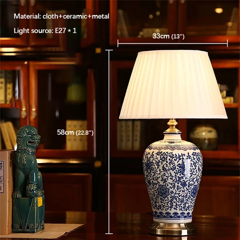 Настольная лампа в китайском стиле Hongcui