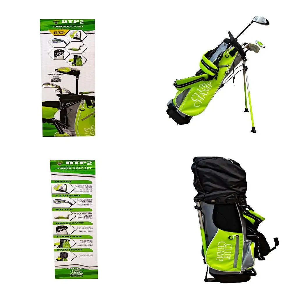 

High-Quality Right Handed Junior Golf Set for Beginner Golfer 46" - 52" Tall, Stunning Perfection for Juniors and Novices.