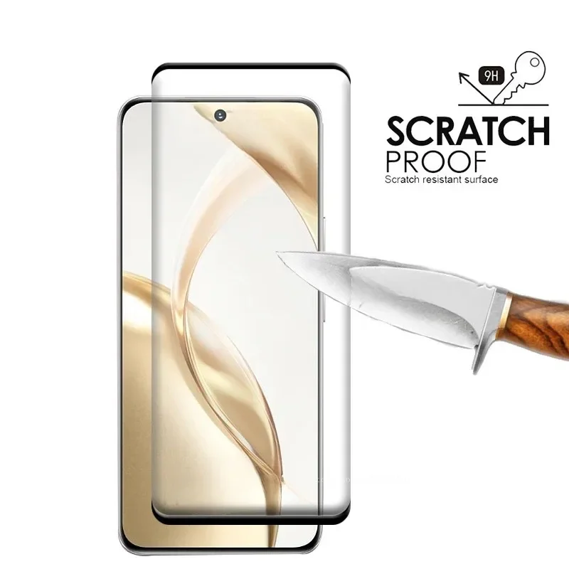 Фото Стекло 6 в 1 для Honor 200, закаленное стекло HD 9H, полностью изогнутая защитная пленка для экрана для Huawei Honor 200, стекло для объектива №2