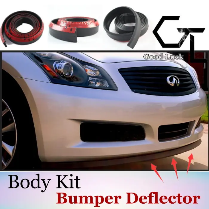 

Губы для бампера Infiniti/спойлер для тюнинга автомобиля/комплект полос для кузова/передние ленты/для рамы корпуса боковая защита Бампера