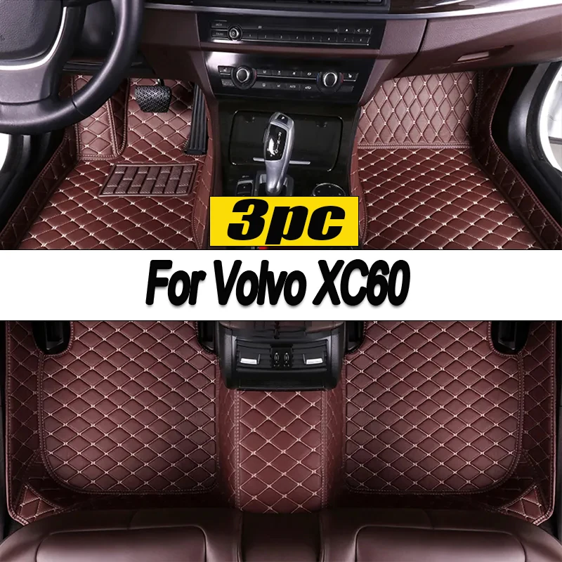 Автомобильные коврики на заказ для Volvo XC60 2018 2019 2020 2021 2022 автомобильные роскошные