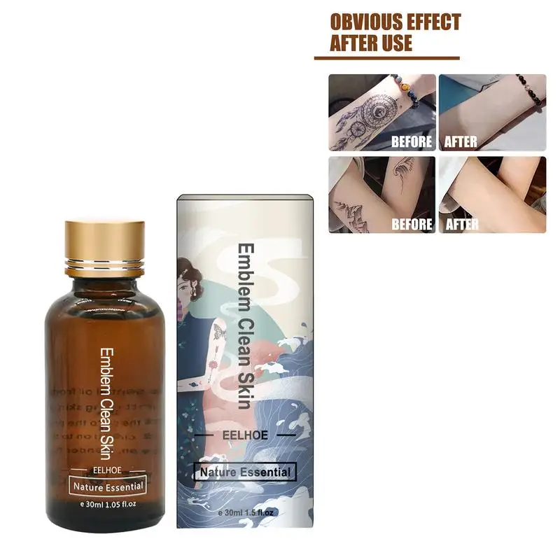 

30ml Tattoo Remover 4 Weeks Skin Tags Removal Natural Fading System Painless Safe And Permanent Color And Black Tattooremoval
