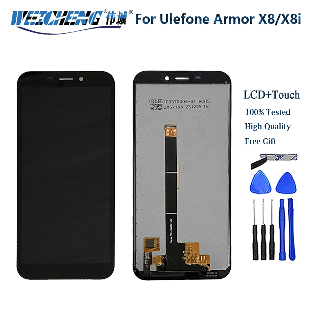 Фото Дисплейный модуль (LCD) с тачскрином для ULEFONE ARMOR X3, X8, X8i, X5, X13, X9, X10, X11, X12 Pro, X31 №4
