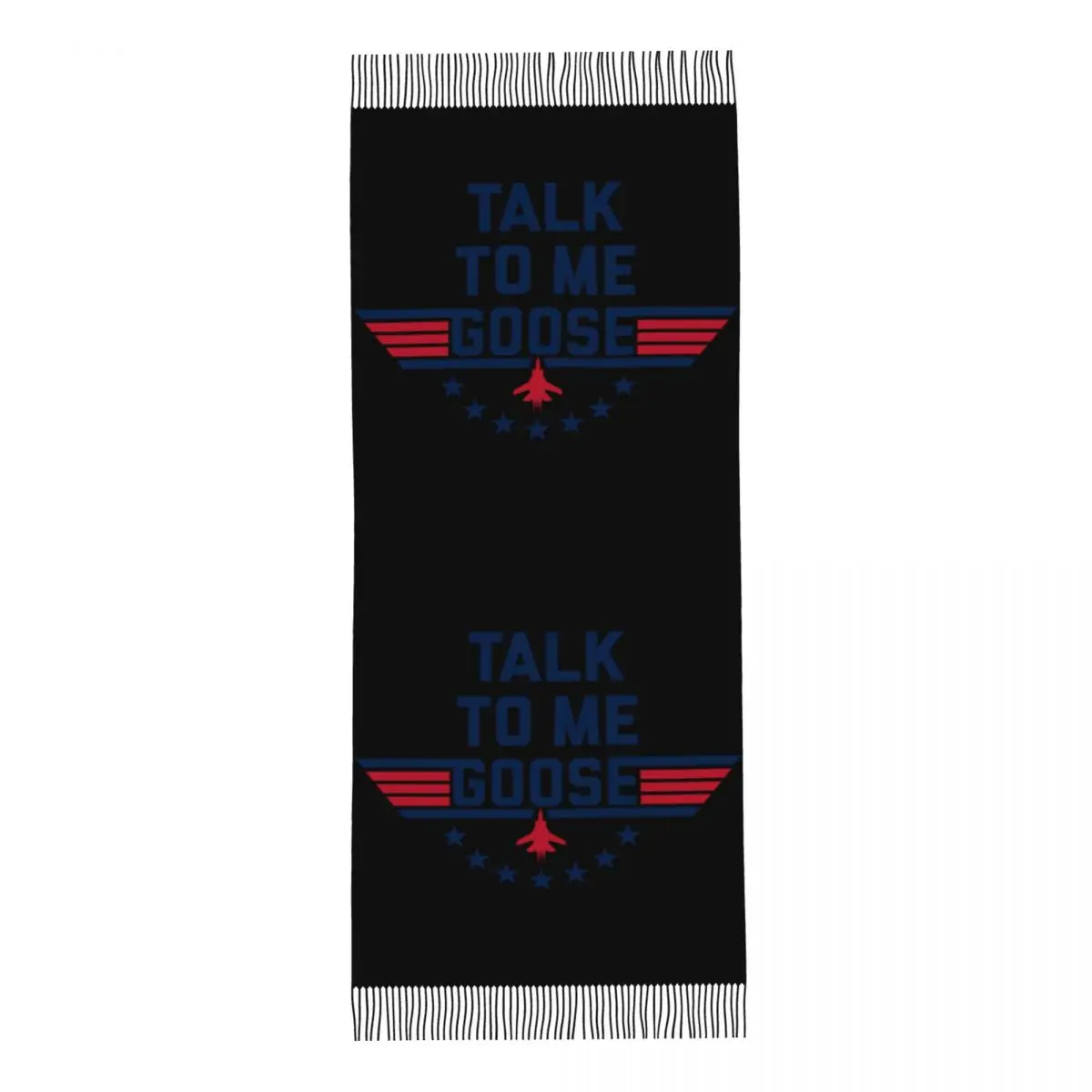 Зимние и осенние женские шарфы TALK TO ME мягкая шаль с рисунком под гусиную кожу