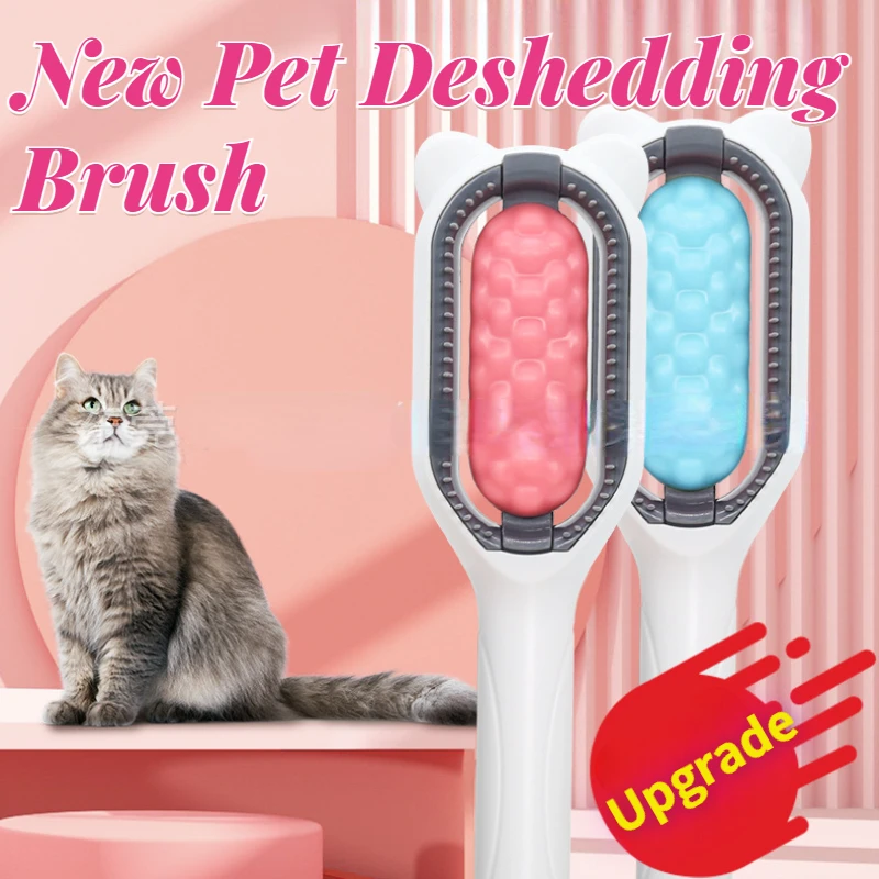 

Multifunctional Pet Deshedding Brush Dog Brush Cat Grooming Comb Hair Remover Massage Cleaning Tools for Pet Lint Remover