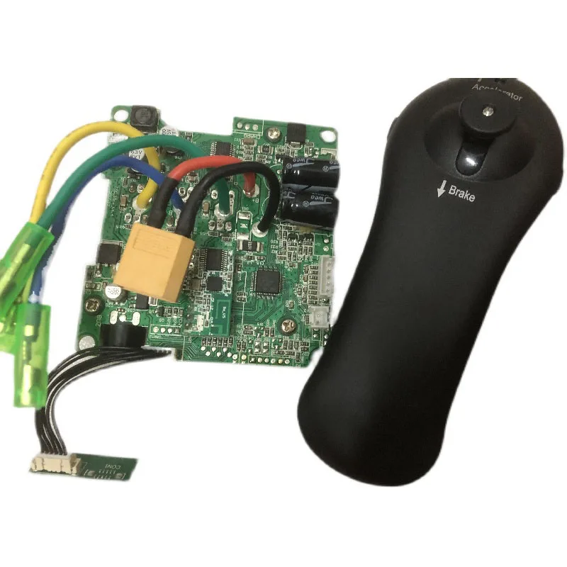 

1Set DC 24V Brushless Wheel Hub Motor Drive Board with Transmit Controller for Remote Control Electric Scooter Controlling Kit