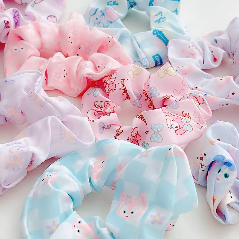 

Sanriod аниме Мелоди коричной большой кишечник круглый хвост резинка для волос милые аксессуары для волос подарок игрушки