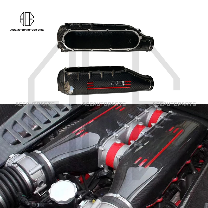 Модифицированные аксессуары для автомобиля глянцевая крышка воздухозаборника