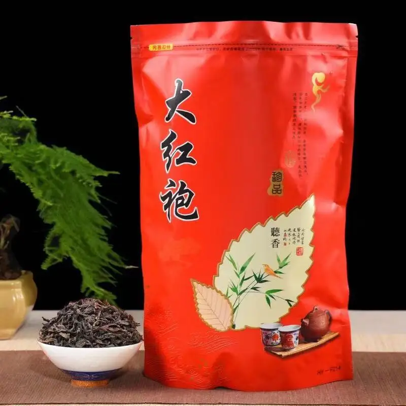 

2022 Китай Da Hong Pao Oolong-Китайский Большой красный халат Rougui Dahongpao Cha Oolong-органический зеленый чай-без чайника 9