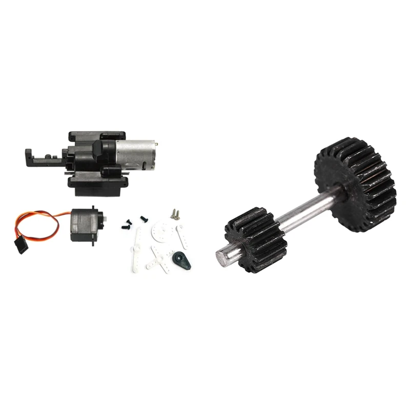 

1 Set Speed Change Gear Box & 1 Set Metal Gears With 370 Motor