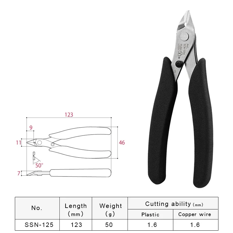 TSUNODA King TTC мини плоскогубцы для резки проволоки