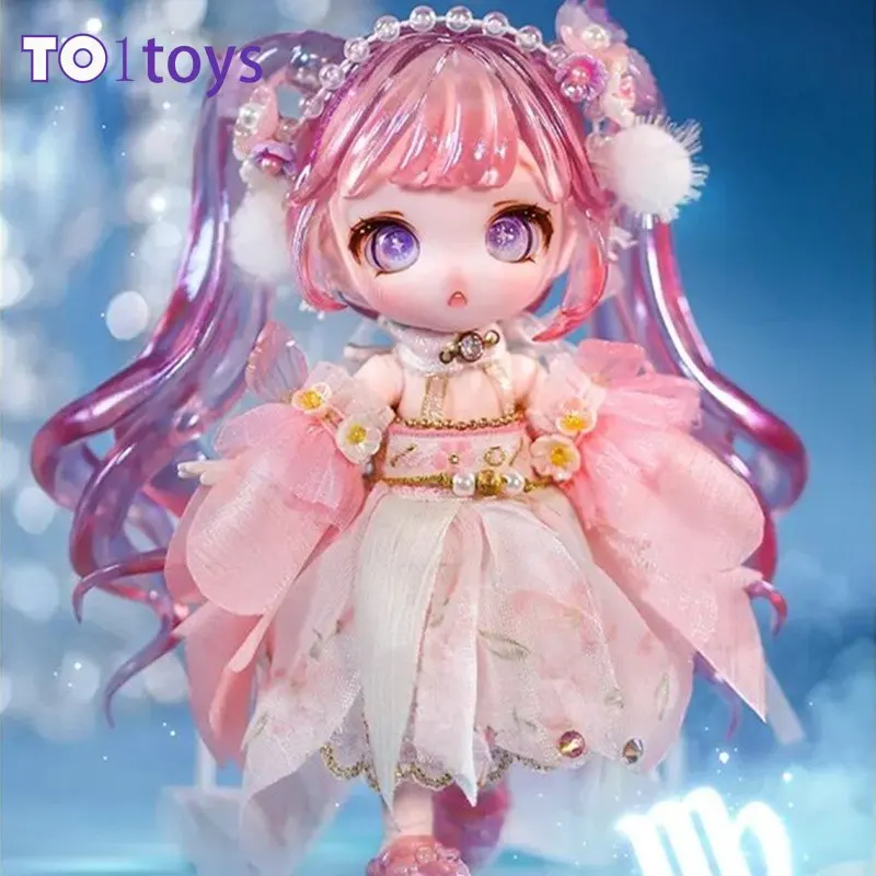 MAYTREE Collection Series Constellations Ob11 1/12 Bjd Dolls Blind Box Toys Kawaii Mystery Box Caja Misteriosa Action Figure