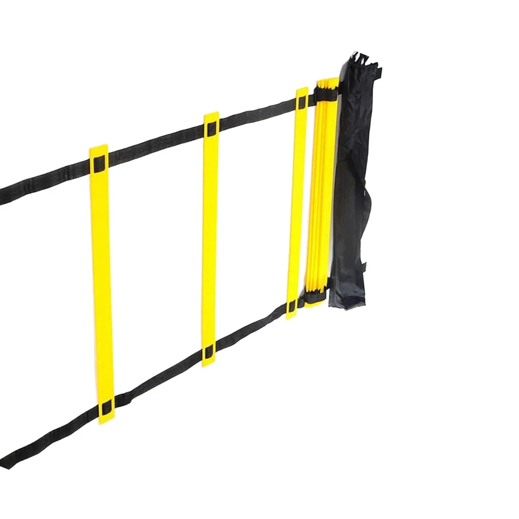 Agility Training Ladder Soccer Speed Jumping Sport Equipment Football Footwork Practise 3 5m Yellow