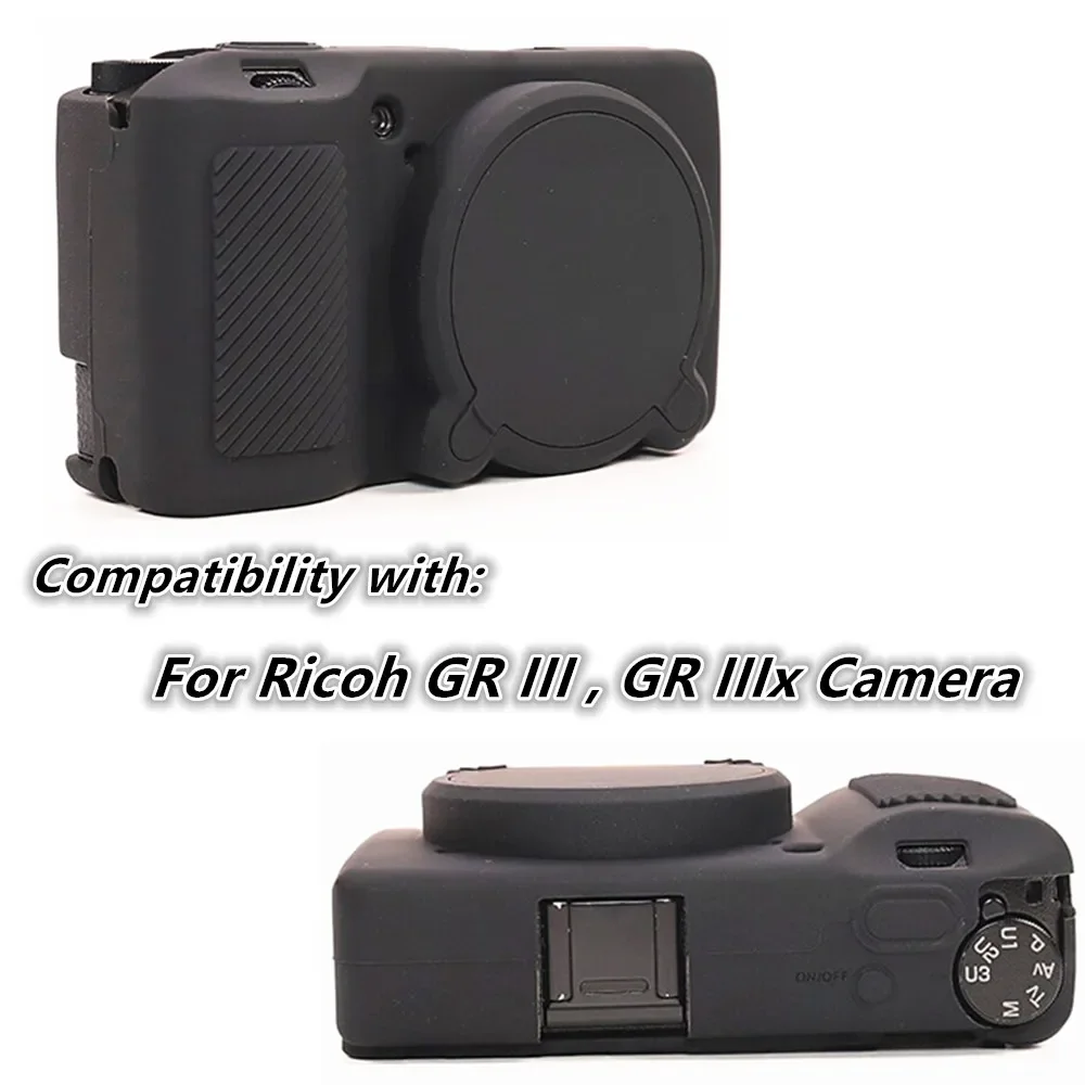Для Ricoh GR III IIIx GR3 GR3x Новый GRIII GRIIIx силиконовый защитный чехол для тела Защитная
