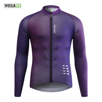wosawe new cycling jersey long sleeve mtb bicycle cycling clothing mountain bike sportswear cycling clothes