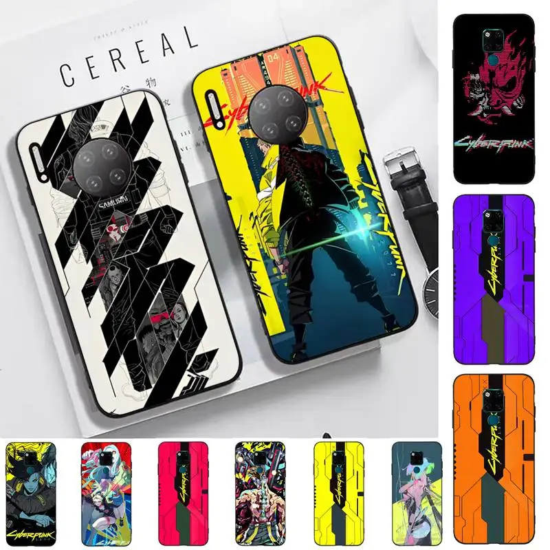 

Hot Anime C-Cyber-punk Edge-runners Lucy Phone Case for Huawei Mate 20 10 9 40 30 lite pro X Nova 2 3i 7se