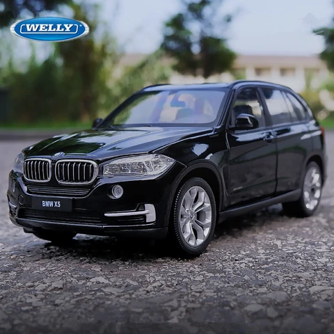 WELLY 1:24 BMW X5 SUV металлическая модель автомобиля