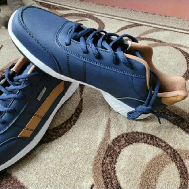 Leather Men Shoes Luxury Brand England Trend Casual Shoes Men Sneakers Italian Breathable Leisure Male Footwear Chaussure Homme