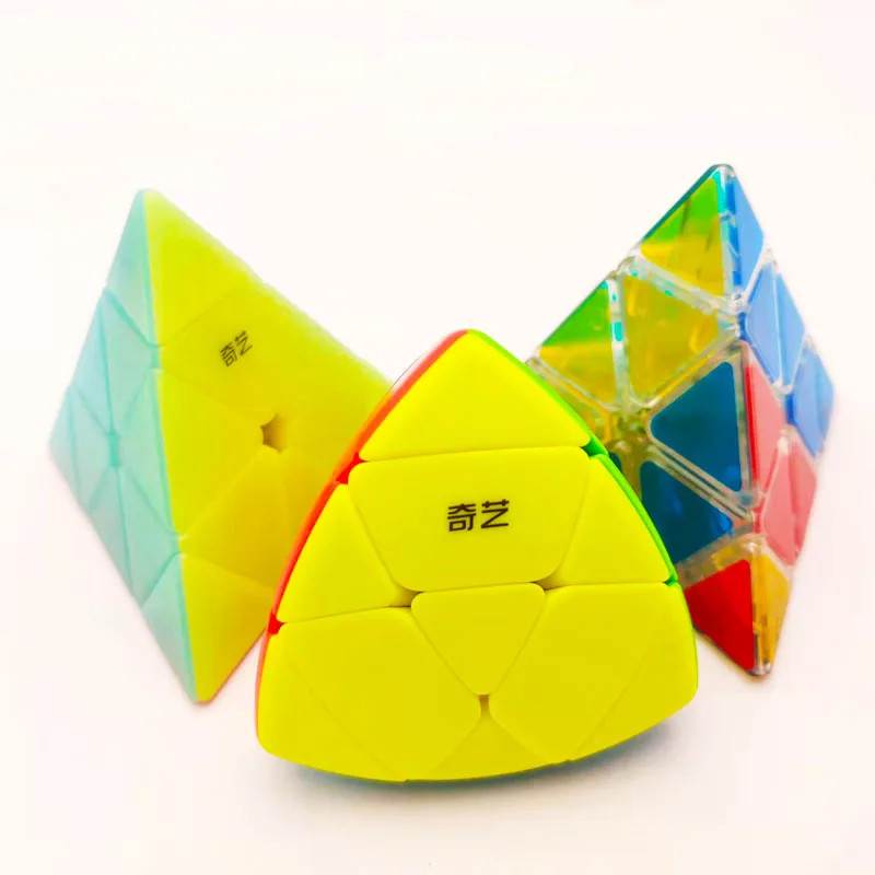 Волшебные кубики 3x3x3 Пирамида профессиональный куб головоломка скоростные