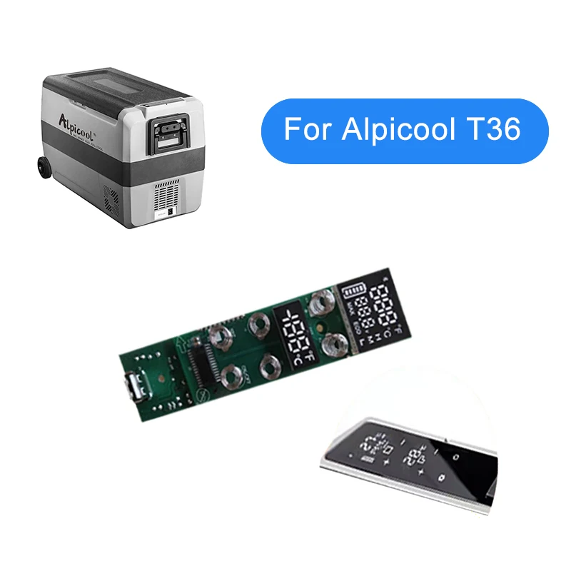 Панель управления для автомобильного холодильника Alpicool, портативная печатная плата для морозильной камеры для автомобиля, дома, кемпинга, путешествий, холодильника, печатная плата