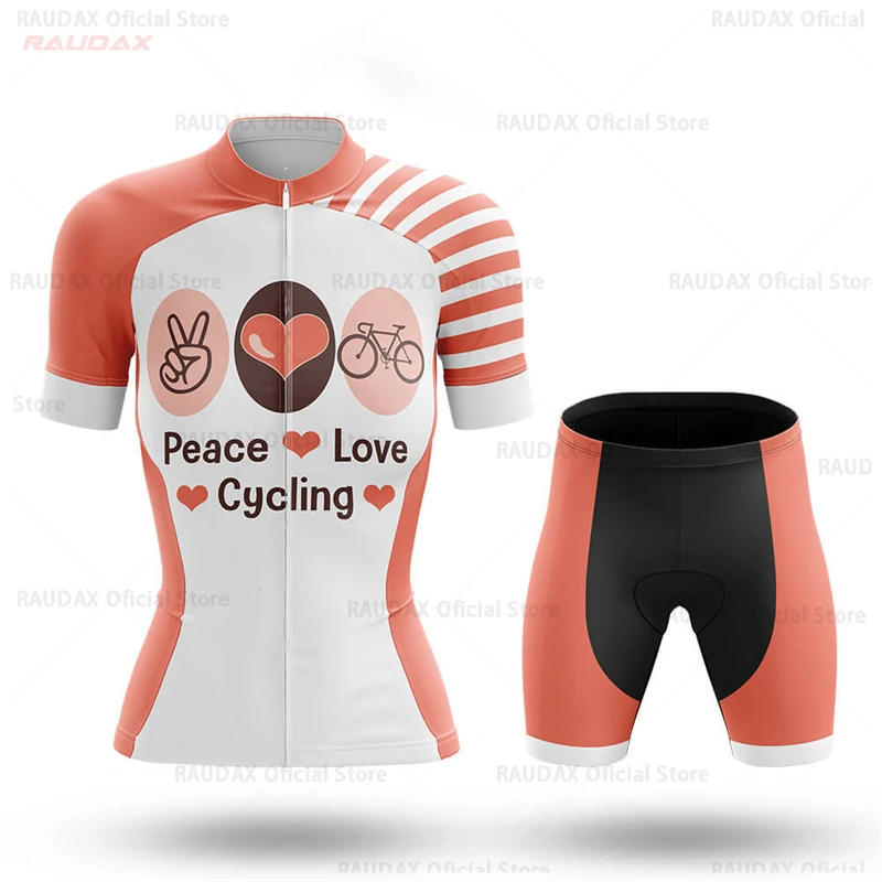 

2023 New Summer Short Sleeve Cycling Clothes Women's Cycling Bike Heart Women's Cycling Jersey Thankful Women's Cycling Clothing