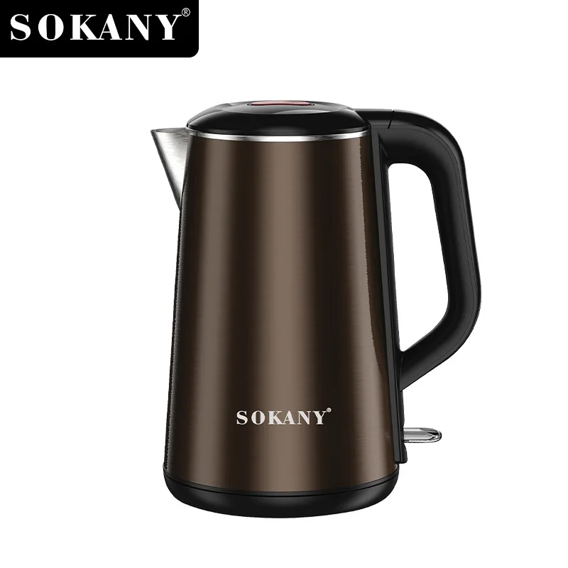 

Электрический чайник для горячей воды объемом 2,2 л, 2000 Вт, без БФА, портативный чайник для чая с быстрым нагревом, для приготовления кофе