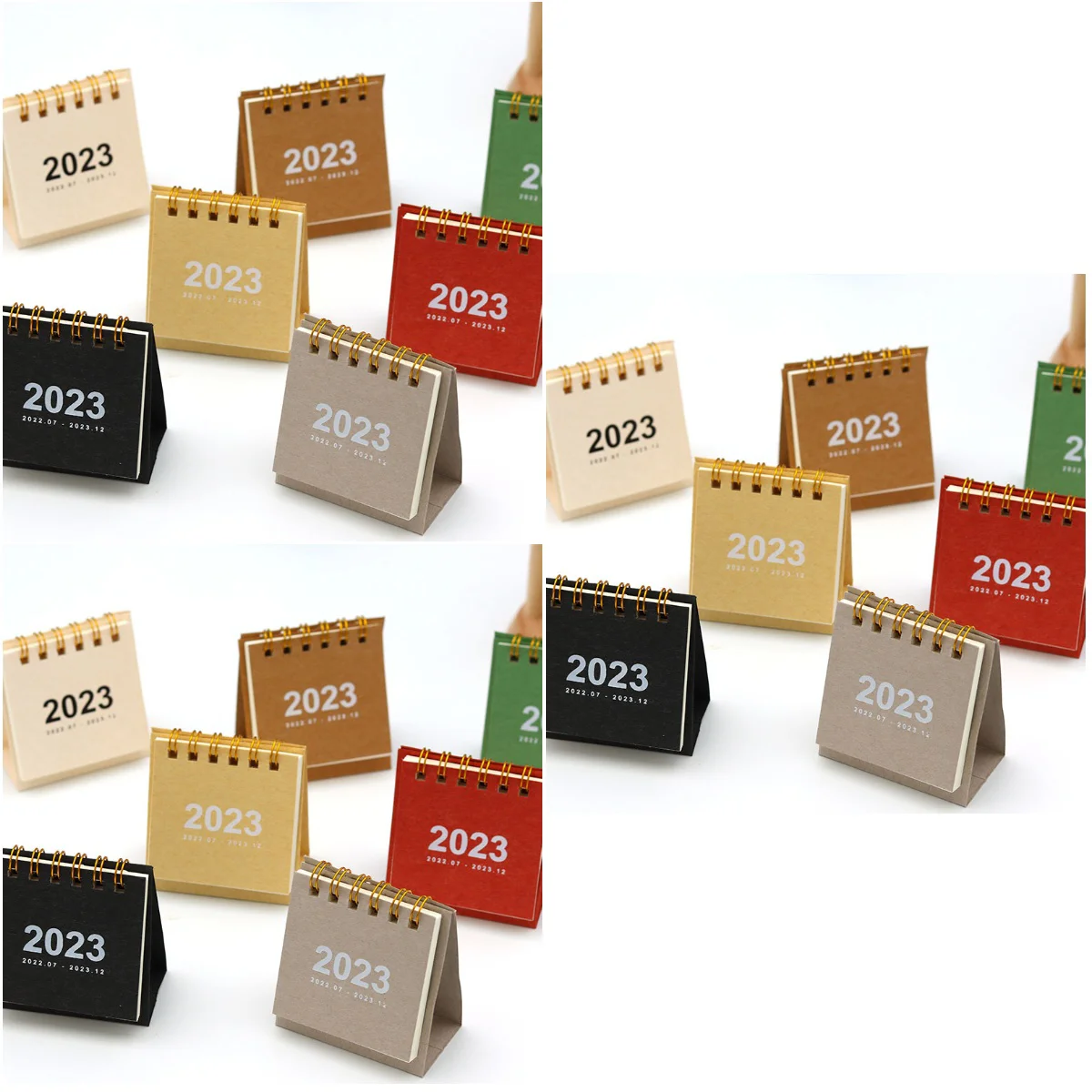 

Calendar Desk2024 2023 Mini Planning Desktop Dailystanding Convenient Planners Organizers Schedule Modern Wall Planner