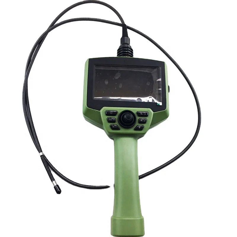 

Handheld 5 inch screen 3.9mm 4 way articulating joystick articulating borescope endoscope inspection camera