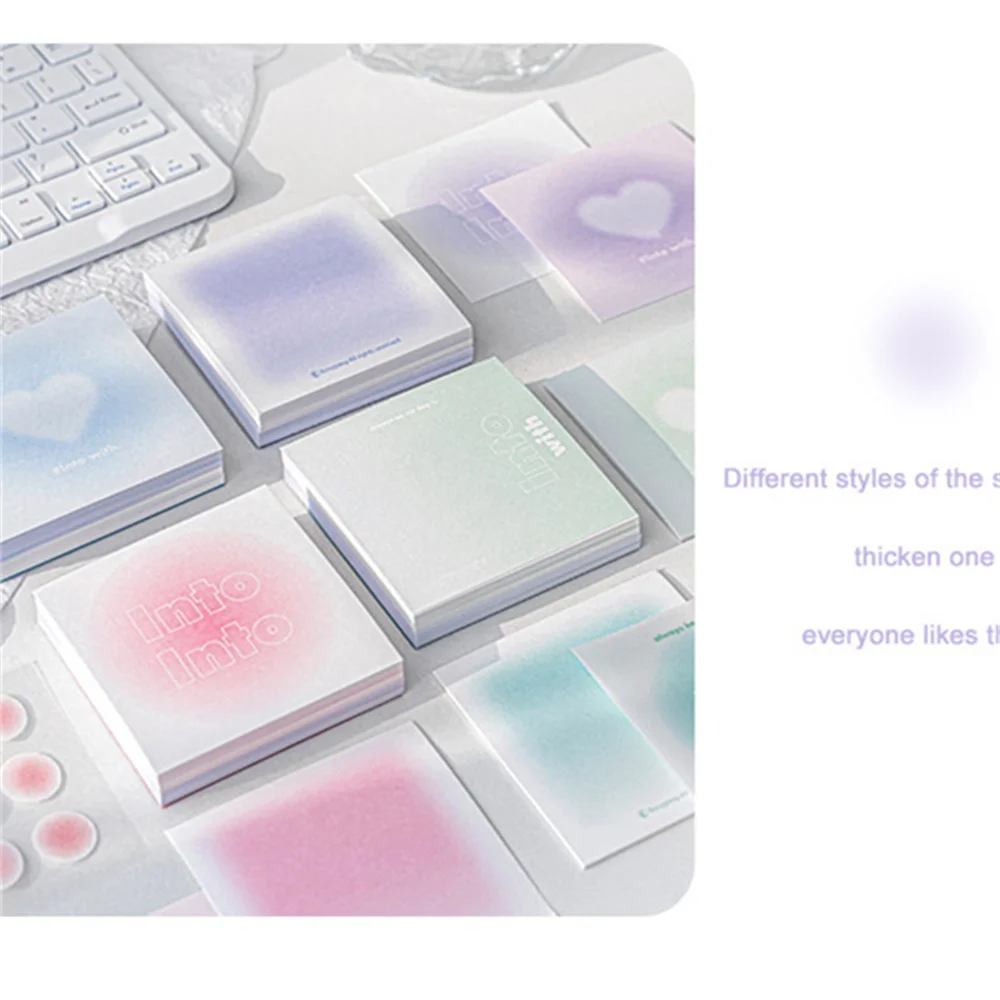 

Strong Stickiness Colored Notes Student Hand Account Notes Multi-color Material Card Multifunctional Crafts Arts