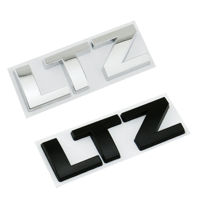 

Car LTZ Badge Logo Rear Adhesive Emblem Decal Sticker For ChevroletCorpach T21E