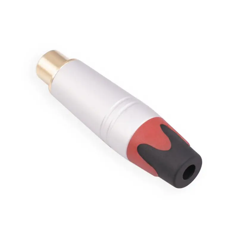 

Alloy Shell Durable Female Welding Plug Gold-plated Computer Adapter Good Contact Rca Female Head Computer Accessories Tr056
