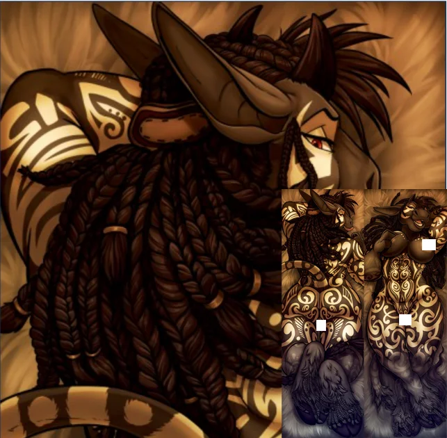 

Dakimakura Anime ebon thundermoon Furry Double Sided Print Life-size Body Pillow Cover pillow case