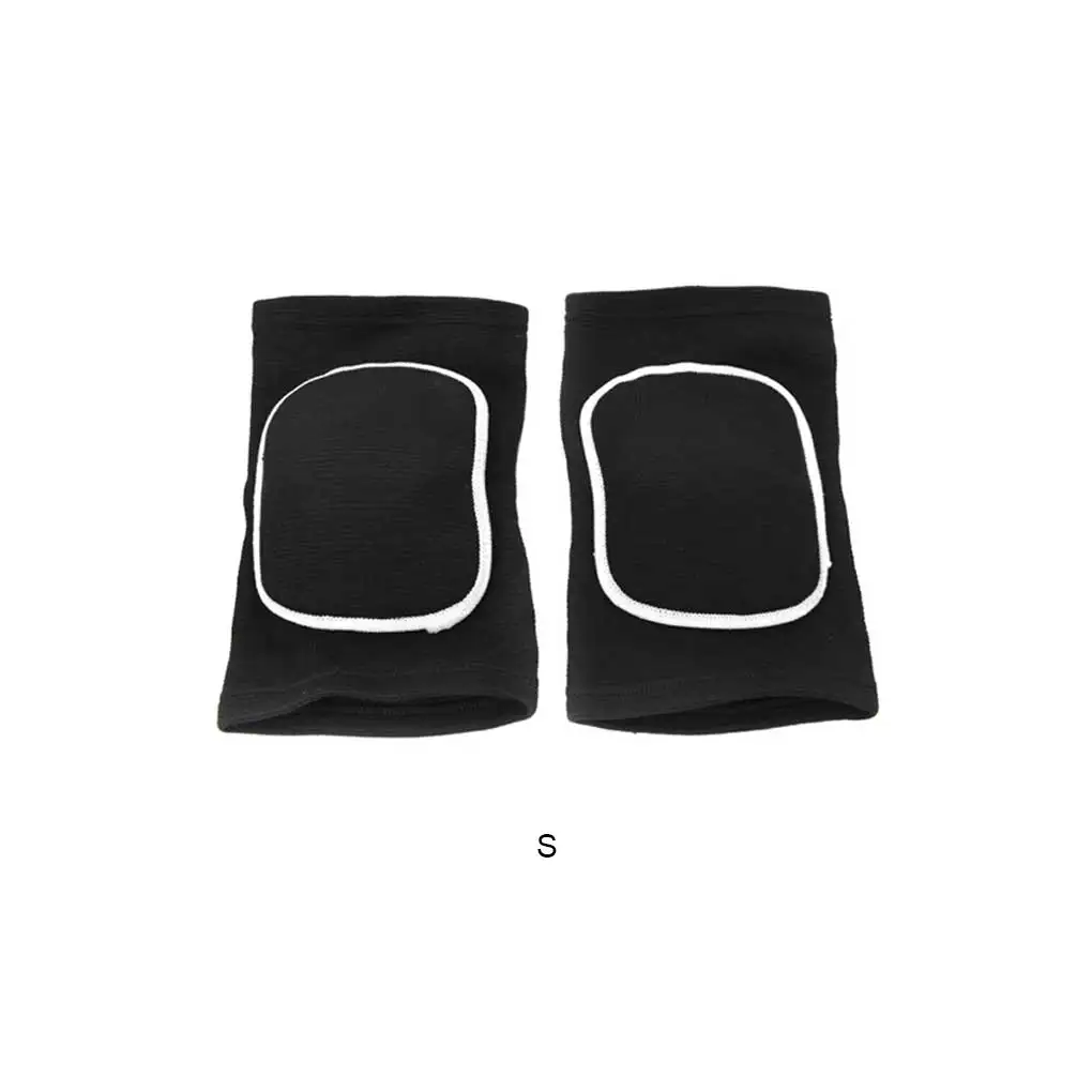 

1 пара компрессионных наколенников, фиксатор для футбола и тенниса, поддержка танцев, ледяного катания, защита для спортзала, Детские принад...